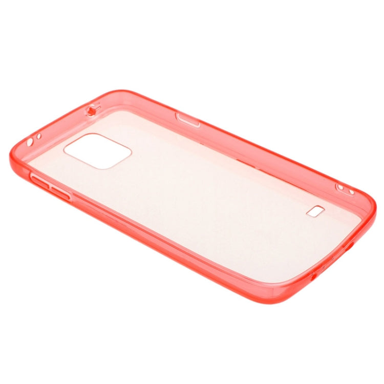 Transparent Plastic + TPU Frame Case for Galaxy S5 / G900