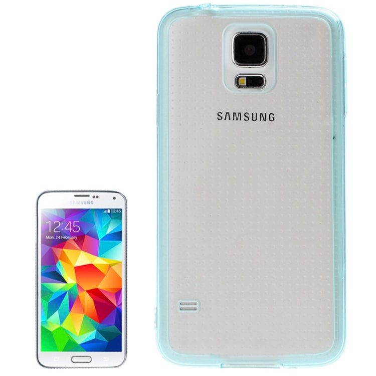 Transparent Plastic + TPU Frame Case for Galaxy S5 / G900