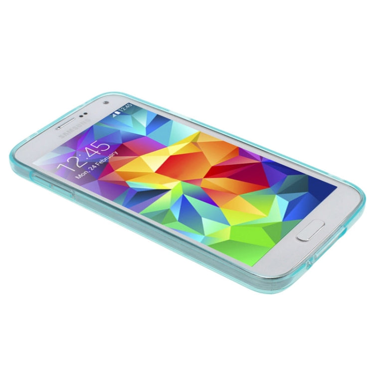 Transparent Plastic + TPU Frame Case for Galaxy S5 / G900
