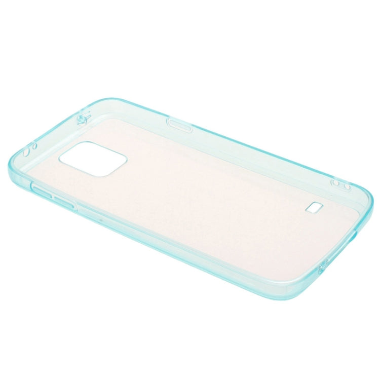 Transparent Plastic + TPU Frame Case for Galaxy S5 / G900