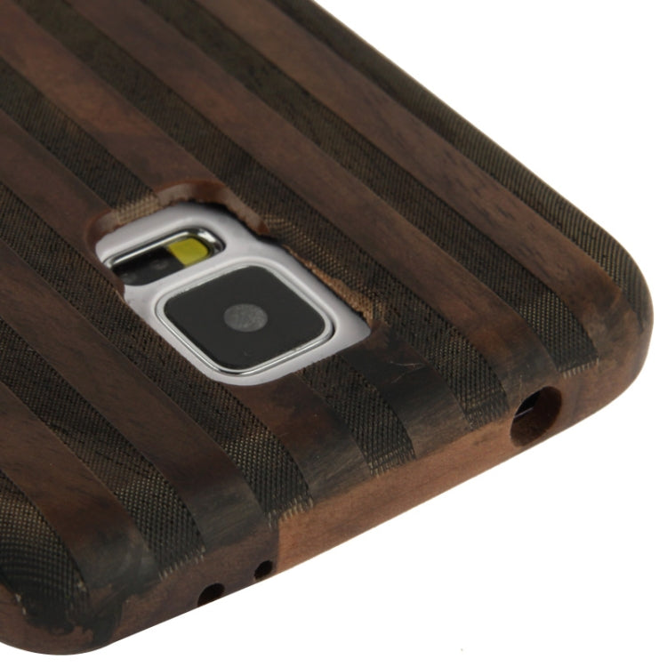 Woodcarving US Flag Pattern Detachable Rosewood Material Case for Galaxy S5 / G900
