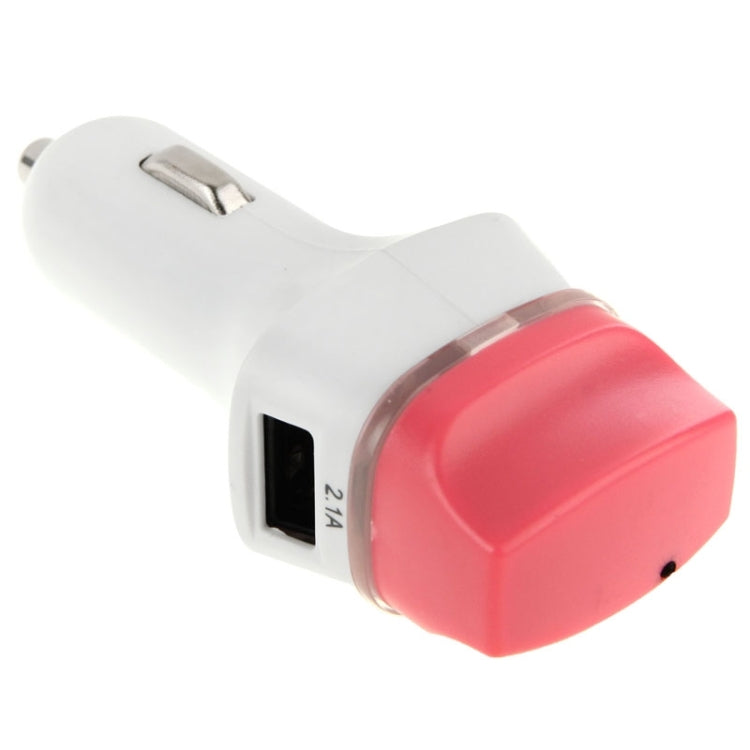2.1A + 1.0A 5V Dual  USB Car Charger Adapter with Natural Ionizer for iPhone 6 & 6 Plus, iPhone 5 & 5C & 5S, iPad Air / iPad mini Retina, Galaxy Note III / N9000 / N7100 / i9500 / i9200 / HTC / LG / Sony / Nokia and other USB Device