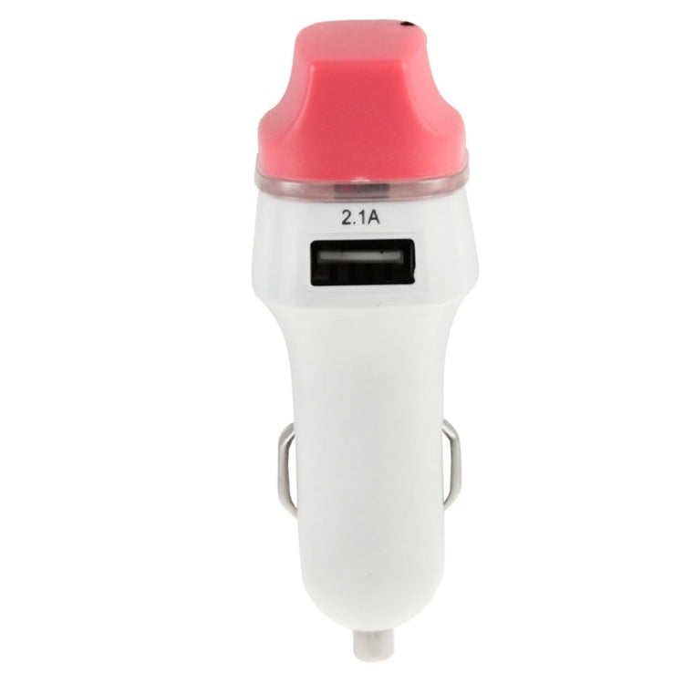 2.1A + 1.0A 5V Dual  USB Car Charger Adapter with Natural Ionizer for iPhone 6 & 6 Plus, iPhone 5 & 5C & 5S, iPad Air / iPad mini Retina, Galaxy Note III / N9000 / N7100 / i9500 / i9200 / HTC / LG / Sony / Nokia and other USB Device