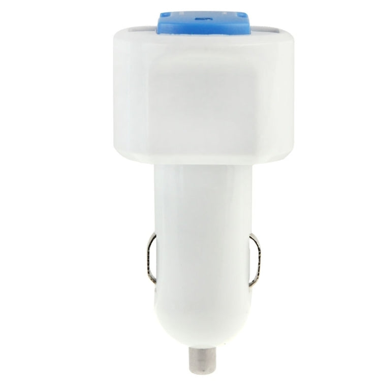 2.1A + 1.0A 5V Dual  USB Car Charger Adapter with Air Purifier for iPhone 6 & 6 Plus, iPhone 5 & 5C & 5S, iPad Air / iPad mini Retina, Galaxy Note III / N9000 / N7100 / i9500 / i9200 / HTC / LG / Sony / Nokia and other USB Device