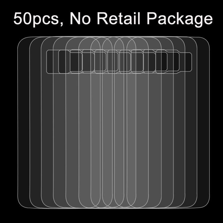50 PCS for Galaxy S6 / G920 & S6 Edge / G925 0.26mm 9H Surface Hardness 2.5D Explosion-proof Back Tempered Glass Film, No Retail Package
