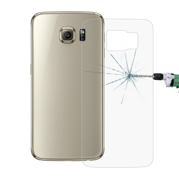For Galaxy S6 / G920 & S6 Edge / G925 0.26mm 9H+ Surface Hardness 2.5D Explosion-proof Back Tempered Glass Film