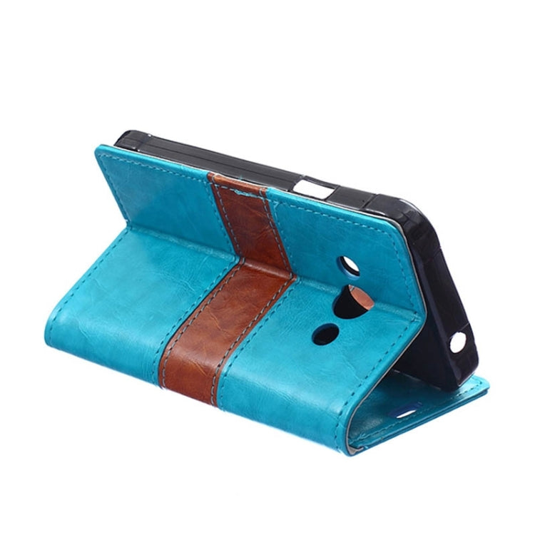 Crazy Horse Texture Color Matching Flip Leather Case with Holder & Card Slots & Wallet for Galaxy Xcover 3 / G388F