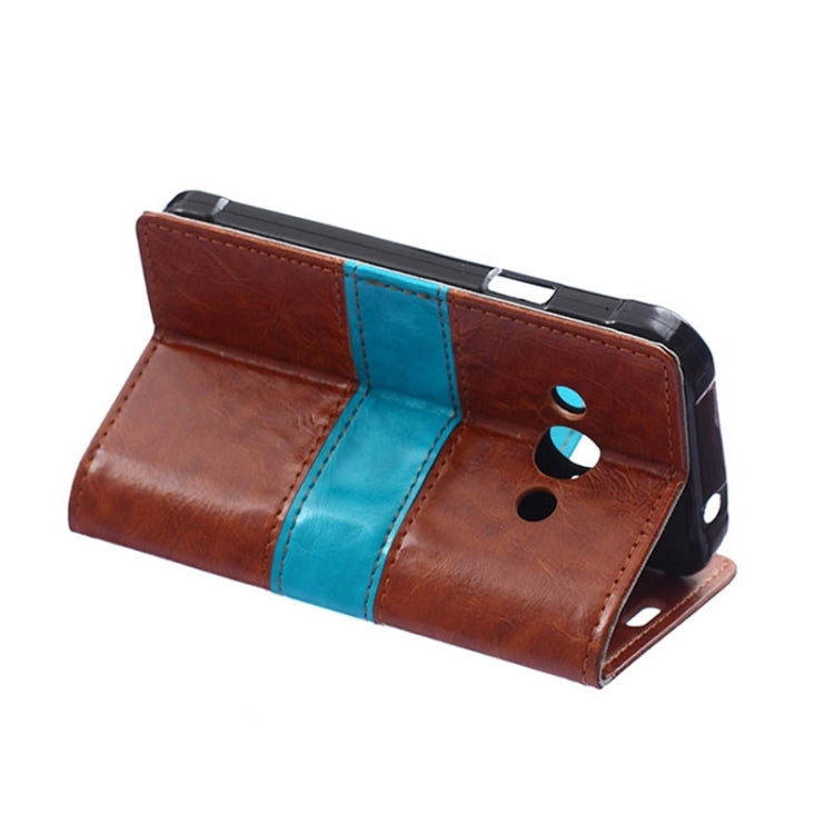 Crazy Horse Texture Color Matching Flip Leather Case with Holder & Card Slots & Wallet for Galaxy Xcover 3 / G388F