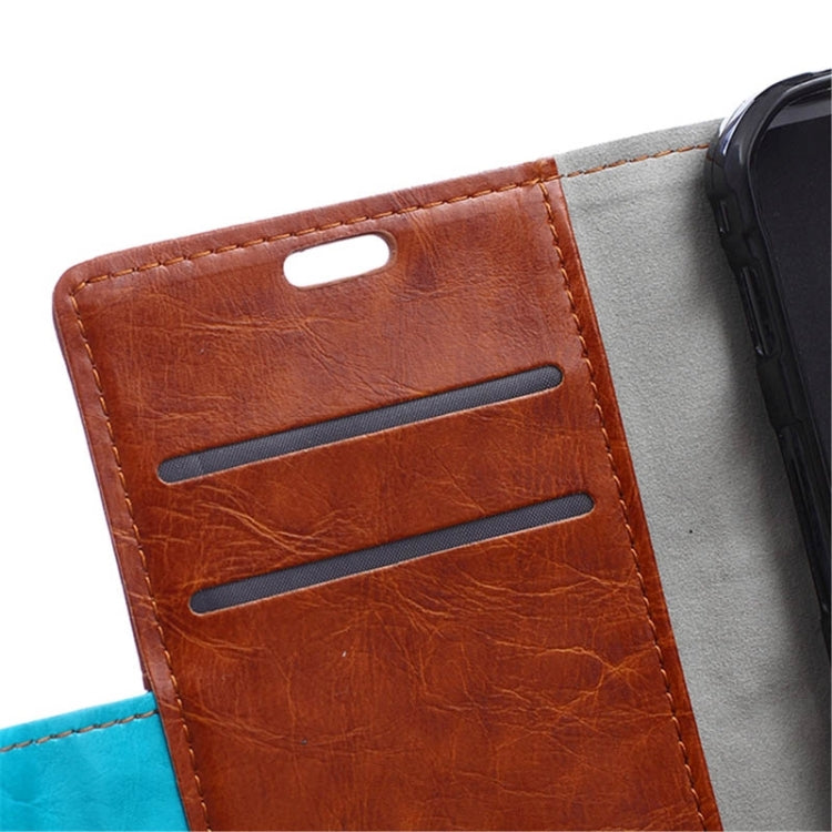 Crazy Horse Texture Color Matching Flip Leather Case with Holder & Card Slots & Wallet for Galaxy Xcover 3 / G388F