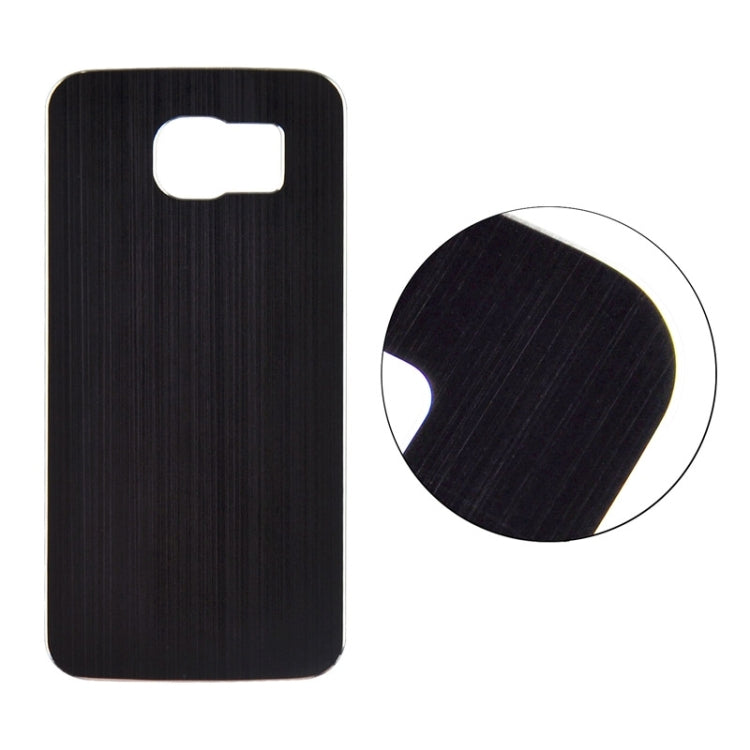 0.3mm Front + Back Brushed Texture Titanium Alloy Full Screen Tempered Glass Screen Protector for Galaxy S6 / G920
