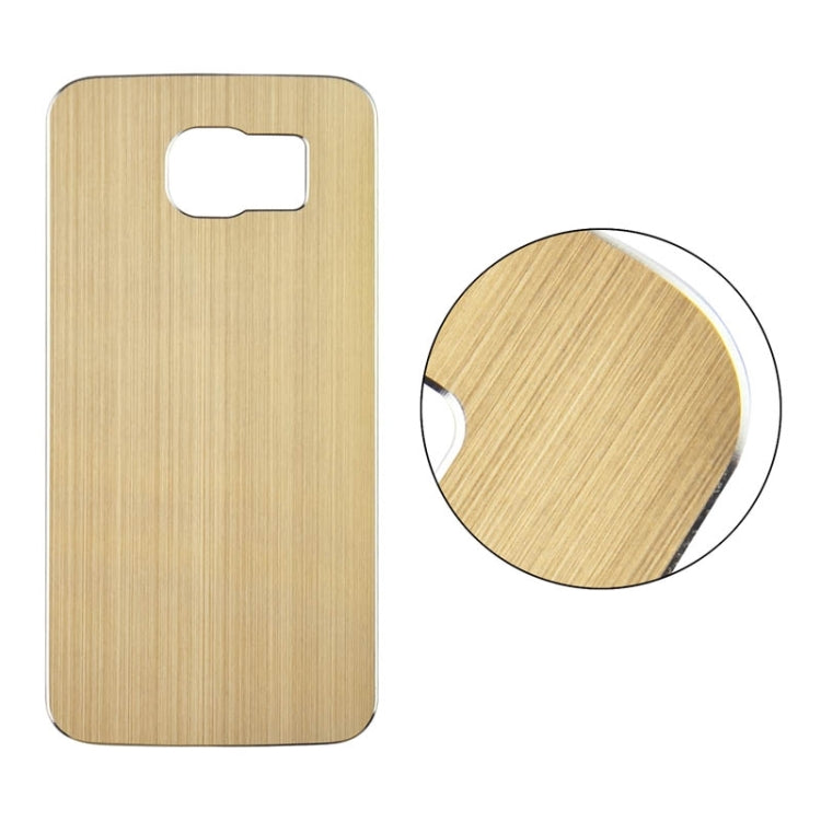 0.3mm Front + Back Brushed Texture Titanium Alloy Full Screen Tempered Glass Screen Protector for Galaxy S6 / G920