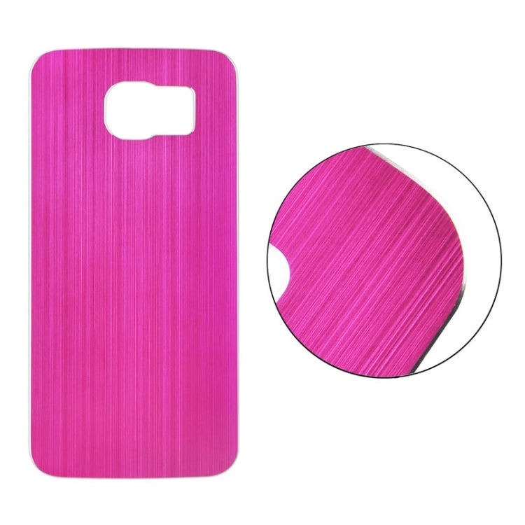 0.3mm Front + Back Brushed Texture Titanium Alloy Full Screen Tempered Glass Screen Protector for Galaxy S6 / G920