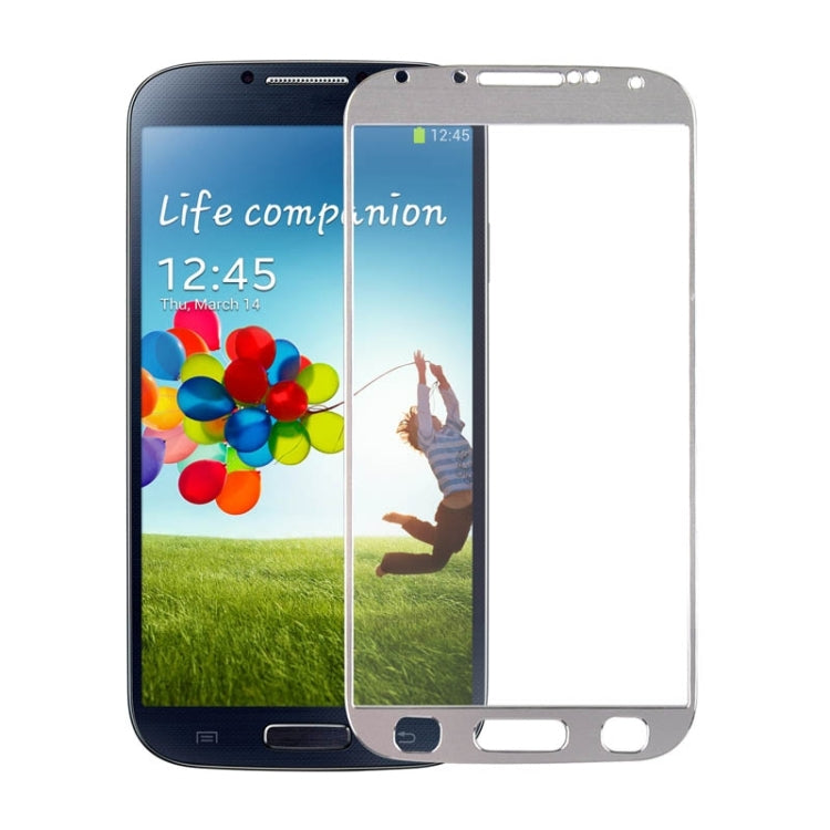 0.3mm Brushed Texture Titanium Alloy Full Screen Tempered Glass Screen Protector for Galaxy S IV / i9500