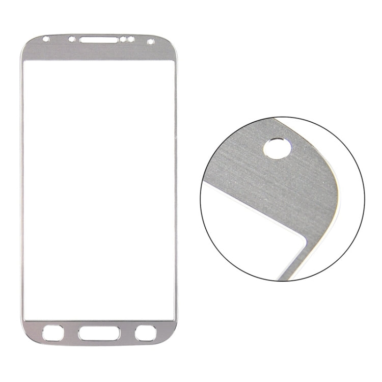 0.3mm Brushed Texture Titanium Alloy Full Screen Tempered Glass Screen Protector for Galaxy S IV / i9500