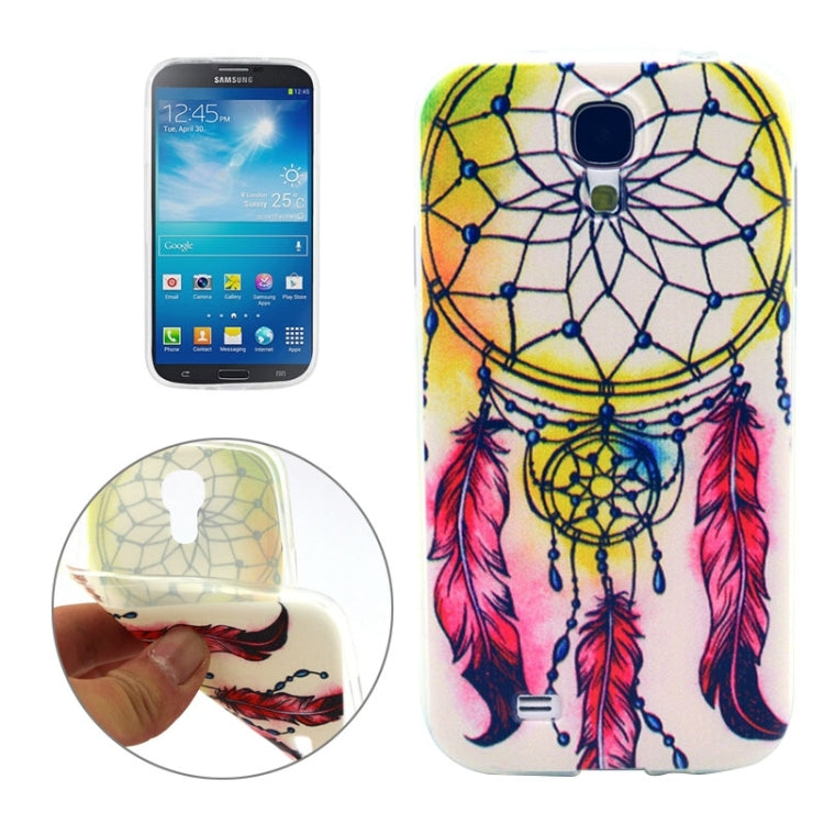 National Style Retro Wind Bell Pattern TPU Protective Case for Galaxy S4 / i337