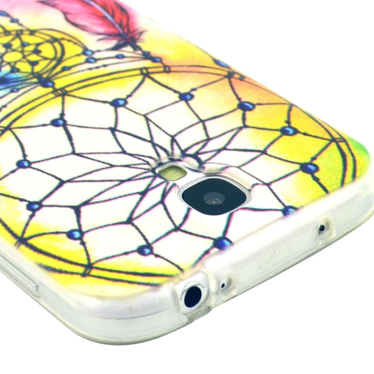 National Style Retro Wind Bell Pattern TPU Protective Case for Galaxy S4 / i337