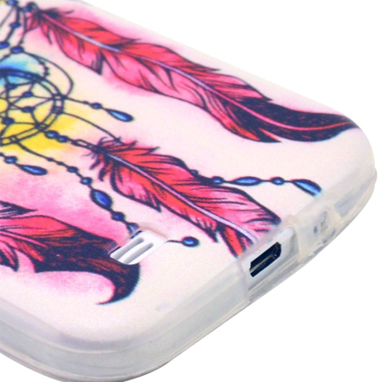 National Style Retro Wind Bell Pattern TPU Protective Case for Galaxy S4 / i337