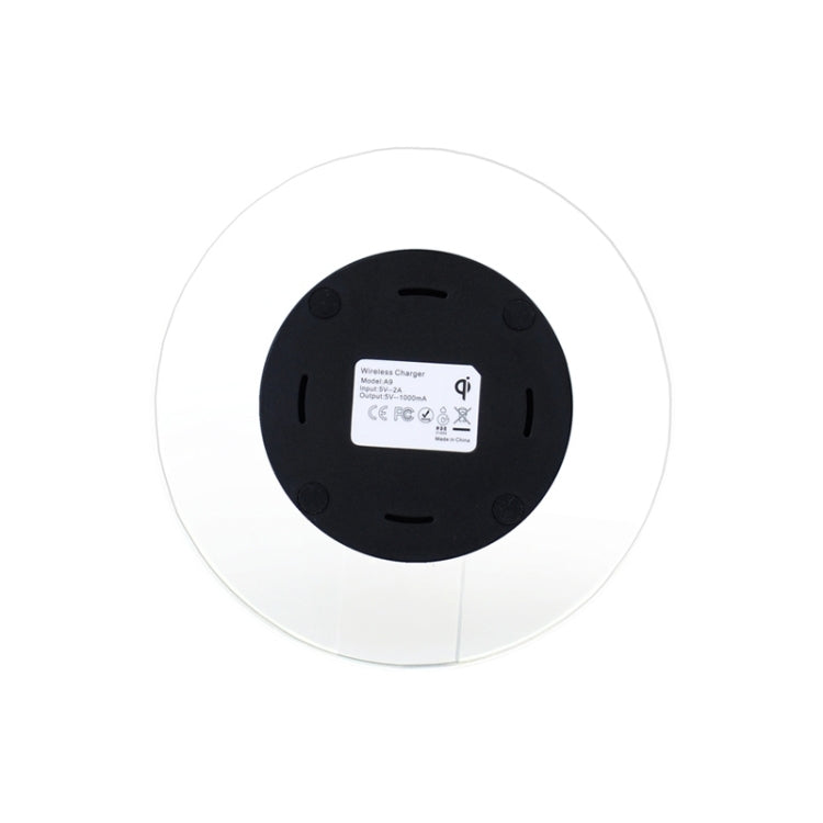 Itian A9 Qi Standard Circular Wireless Charger with LED Indicator  for iPhone 8 / 8 Plus / X &  Galaxy S7 Edge / S7 / S6 / S6 edge plus / Note 5 / Nokia / LG / HTC