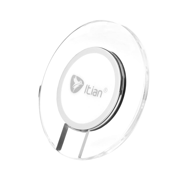 Itian A9 Qi Standard Circular Wireless Charger with LED Indicator  for iPhone 8 / 8 Plus / X &  Galaxy S7 Edge / S7 / S6 / S6 edge plus / Note 5 / Nokia / LG / HTC