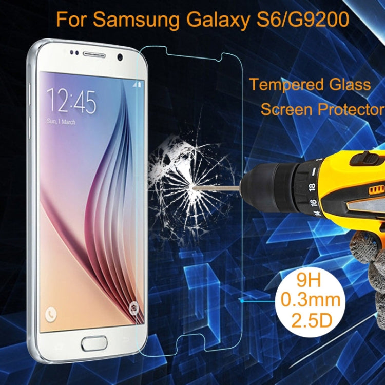 0.4mm Explosion-proof Tempered Glass Film for Galaxy S6