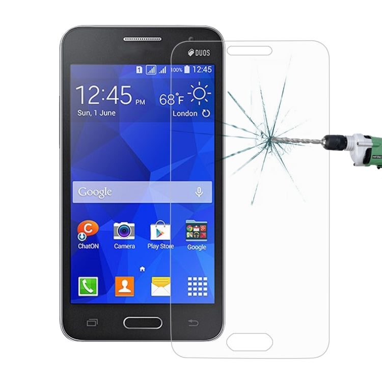 2 PCS 0.26mm 9H Surface Hardness 2.5D Explosion-proof Tempered Glass Screen Film for Galaxy Core 2 / G355H