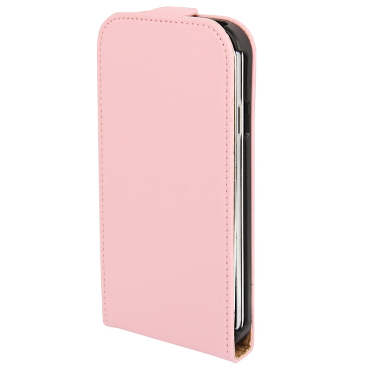 Economic Durable Genuine Leather Vertical Flip Case for Galaxy S IV / i9500