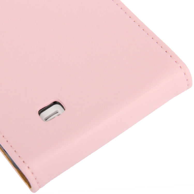 Economic Durable Genuine Leather Vertical Flip Case for Galaxy S IV / i9500