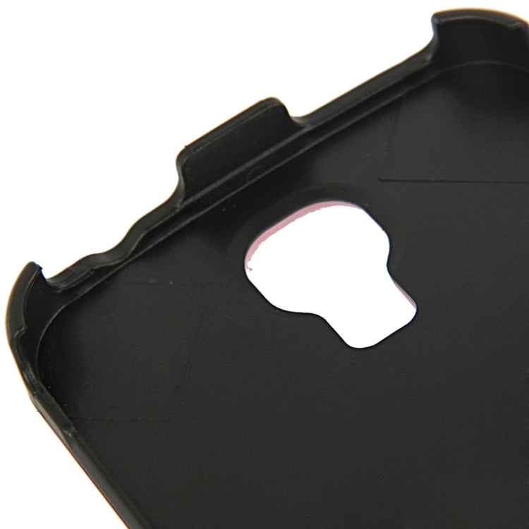 Economic Durable Genuine Leather Vertical Flip Case for Galaxy S IV / i9500