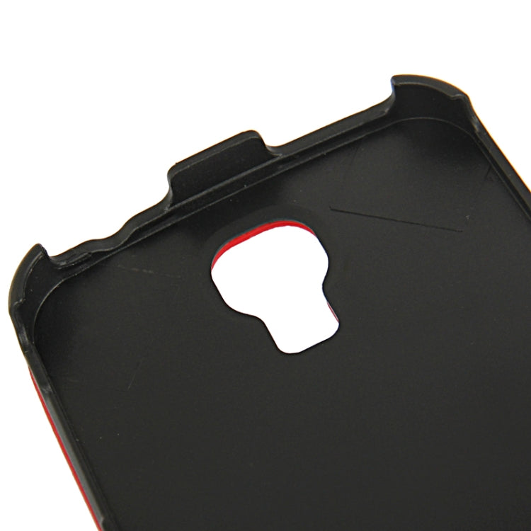 Economic Durable Genuine Leather Vertical Flip Case for Galaxy S IV / i9500