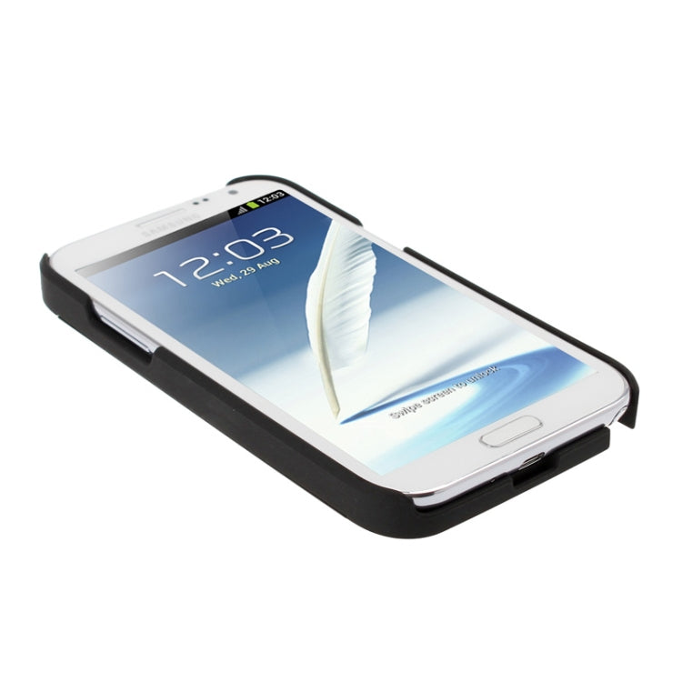 MOTOMO Metal Paste Skin Frosted Plastic Case for Galaxy Note II / N7100