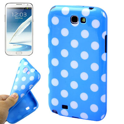Dot Pattern TPU Case for Galaxy Note II / N7100
