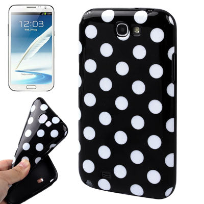 Dot Pattern TPU Case for Galaxy Note II / N7100