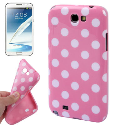 Dot Pattern TPU Case for Galaxy Note II / N7100