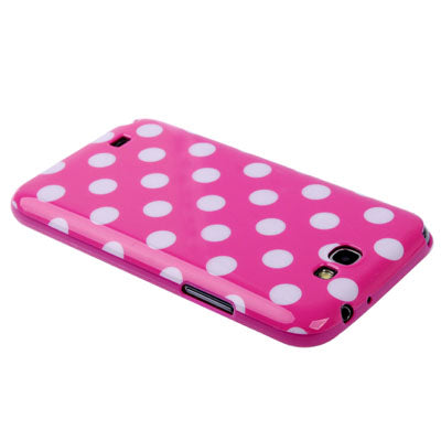 Dot Pattern TPU Case for Galaxy Note II / N7100