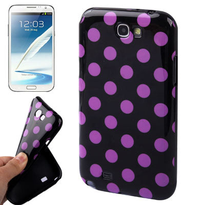 Dot Pattern TPU Case for Galaxy Note II / N7100