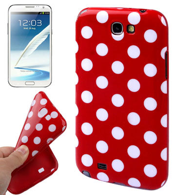 Dot Pattern TPU Case for Galaxy Note II / N7100
