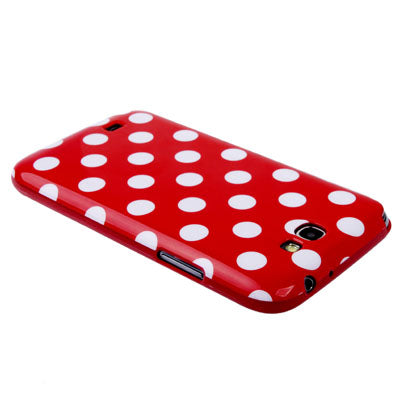 Dot Pattern TPU Case for Galaxy Note II / N7100