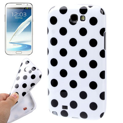 Dot Pattern TPU Case for Galaxy Note II / N7100