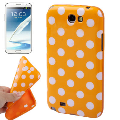 Dot Pattern TPU Case for Galaxy Note II / N7100