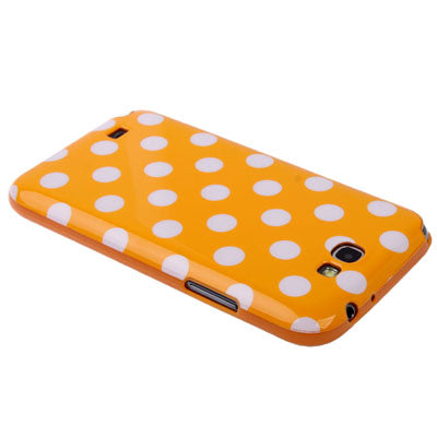 Dot Pattern TPU Case for Galaxy Note II / N7100