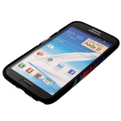 Meteor Shower Pattern TPU Case for Galaxy Note II / N7100