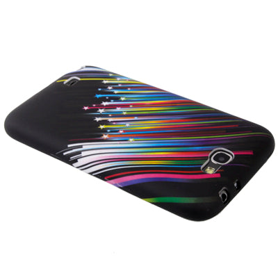 Meteor Shower Pattern TPU Case for Galaxy Note II / N7100