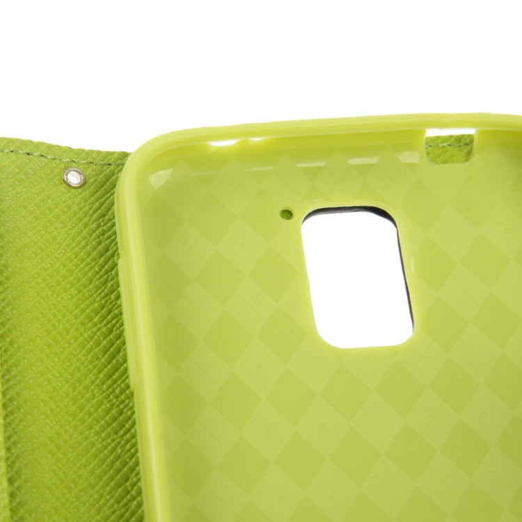 2-color Series Cross Texture Leather Case with Credit Card Slots & Holder for Galaxy S5 / G900