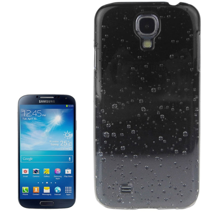 ENKAY Gradient Raindrop Effect Crystal Plastic Protective Case for Galaxy S IV / i9500