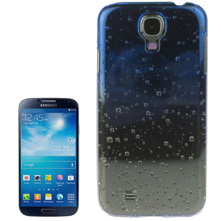 ENKAY Gradient Raindrop Effect Crystal Plastic Protective Case for Galaxy S IV / i9500