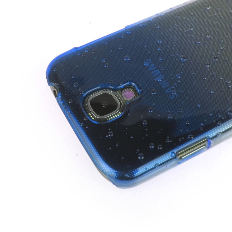 ENKAY Gradient Raindrop Effect Crystal Plastic Protective Case for Galaxy S IV / i9500