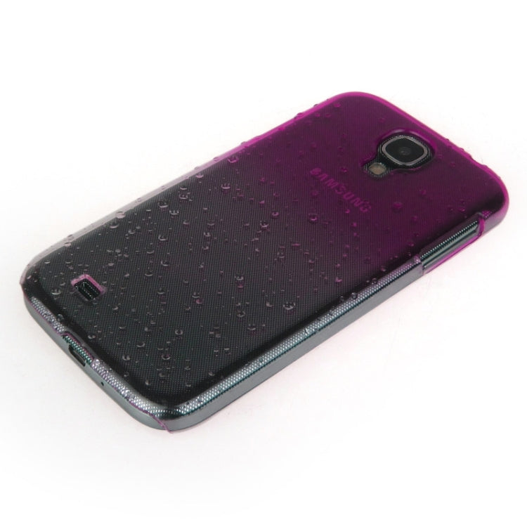 ENKAY Gradient Raindrop Effect Crystal Plastic Protective Case for Galaxy S IV / i9500