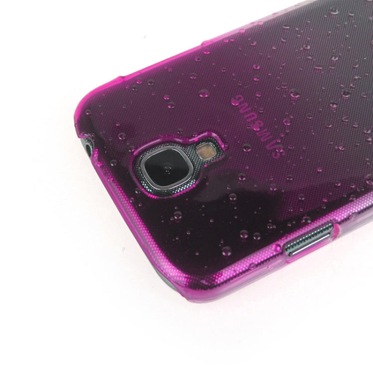 ENKAY Gradient Raindrop Effect Crystal Plastic Protective Case for Galaxy S IV / i9500
