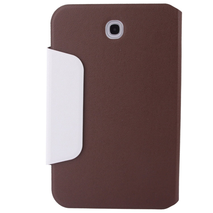 2-color Series Cross Texture Horizontal Flip Leather Case Holder for Galaxy Note 8.0 / N5100