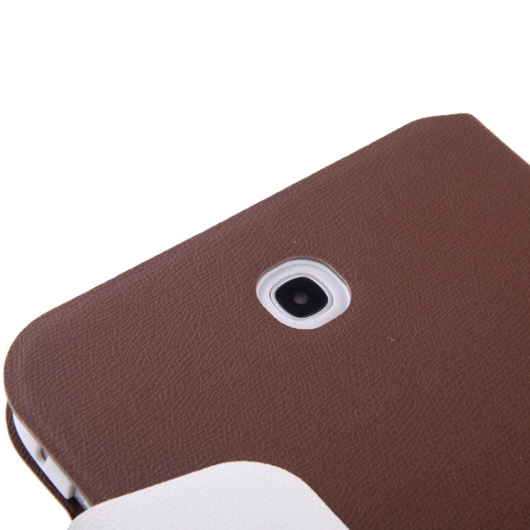 2-color Series Cross Texture Horizontal Flip Leather Case Holder for Galaxy Note 8.0 / N5100